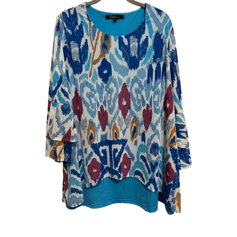 Calessa vibrant ikat